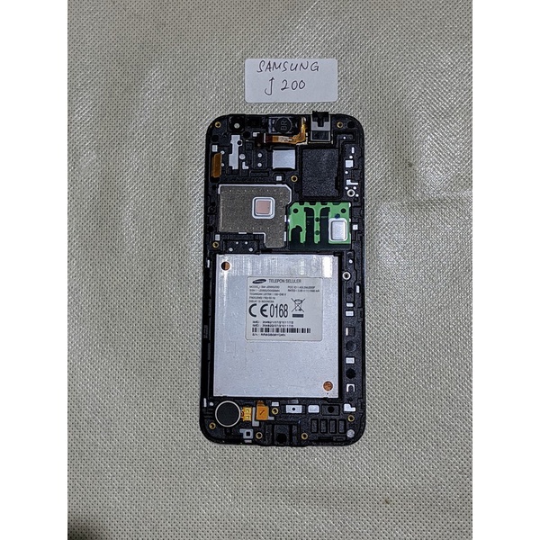 Lcd Samsung J200 Nyala Normal Putih Original Copotan