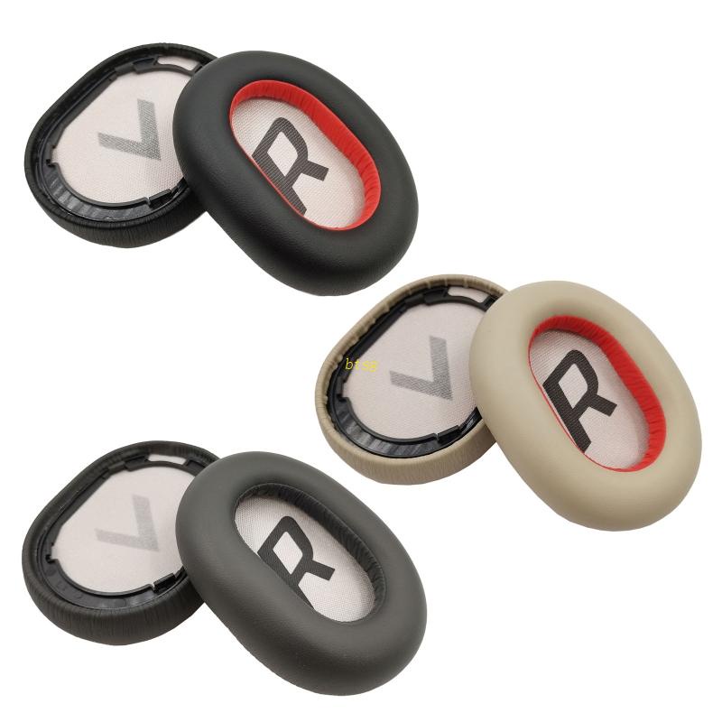 Bt Bantalan Telinga Pengganti Pad Earpads Bahan Kulit Buatan Ear Pad Untuk Voyager8200