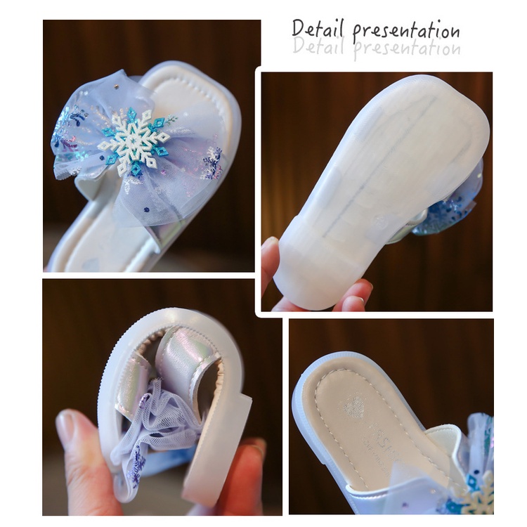 [PRINCESS KESLI]Sepatu Princess Bawah Lembut Gadis Lembut Comfort Bayi Sandal/26-32 yard