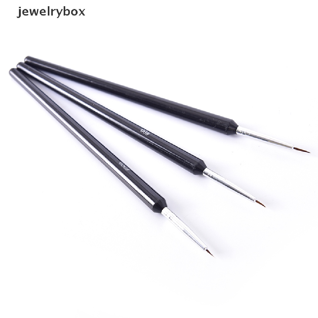 [jewelrybox] 3pcs Kue Icing Decorag Paing Kuas Fondant Dusg Sugarcraft DIY Alat Butik