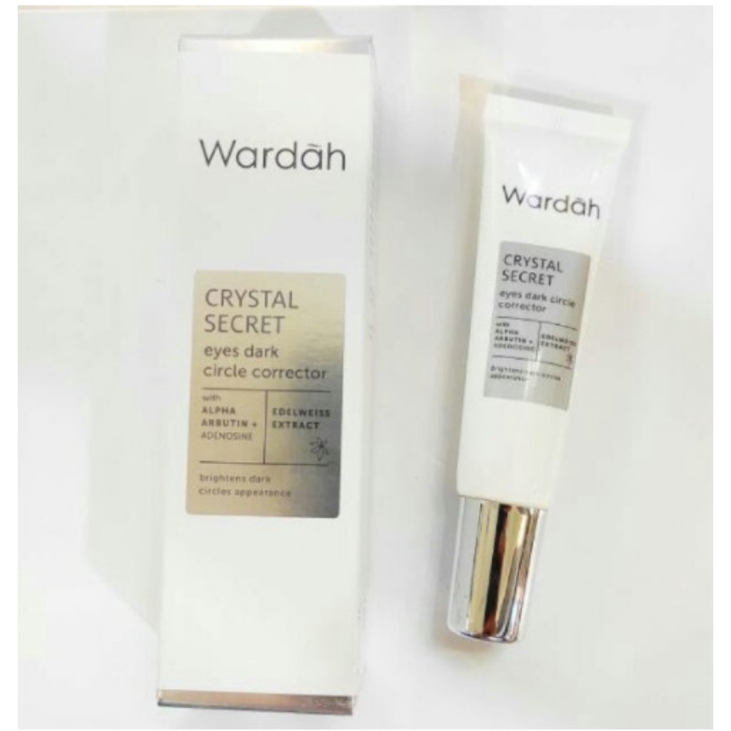 WARDAH Crystal Secret Eyes Dark Circle Corrector 10ml - Apple_Kosmetik