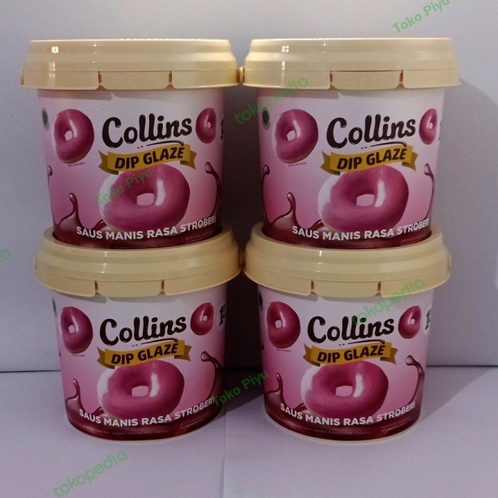 

Dip Glaze COLLINS Colin 1 kg - Strawberi