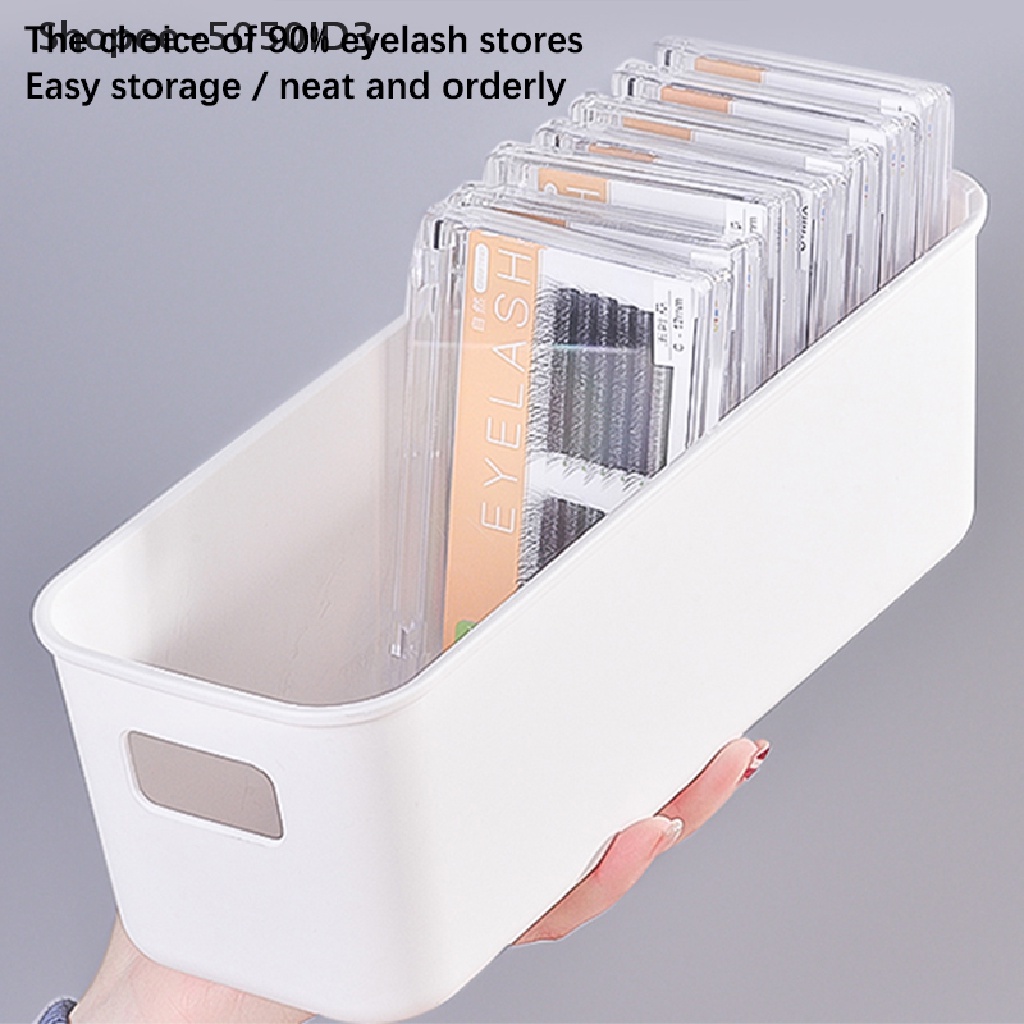 [HOT] 1pc Kotak Penyimpanan Untuk Eyelash Extension Pinset Organizer Case Alat Makeup [ID]