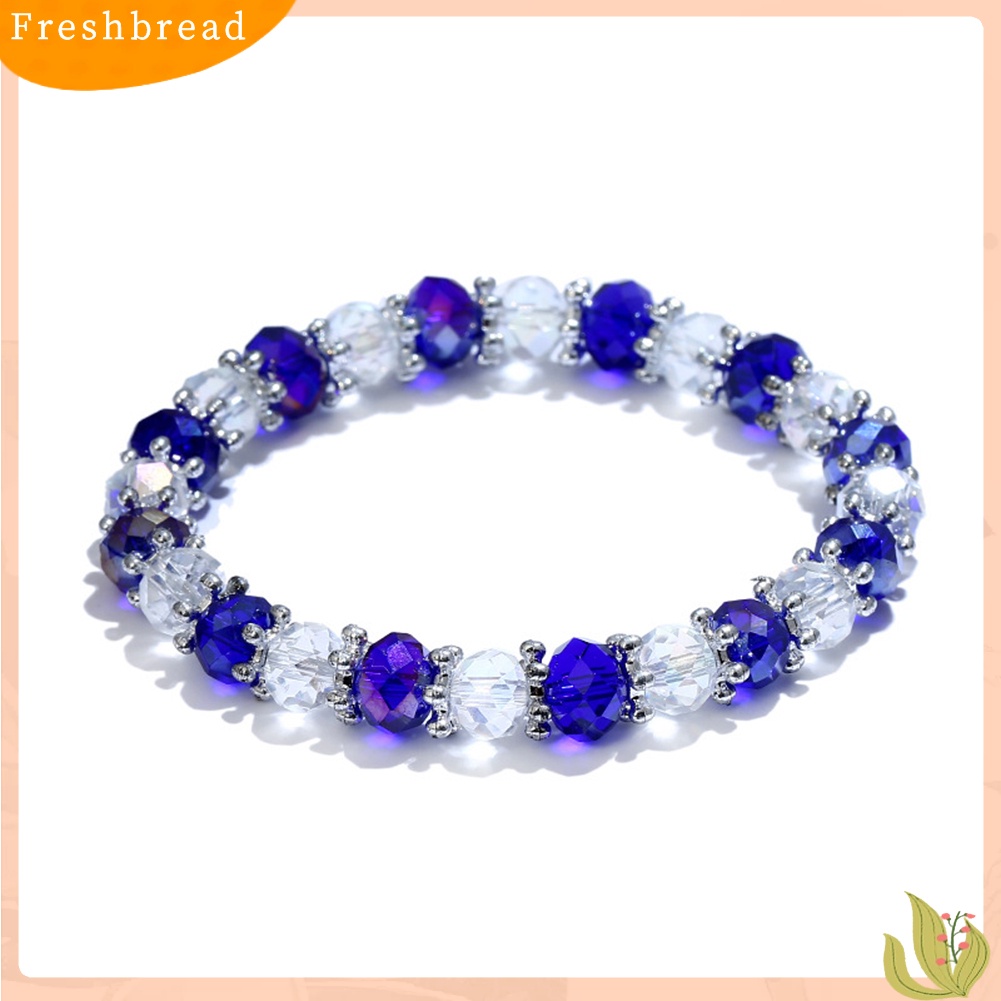 &lt; Freshbread &gt; Elegan Bead Wristband Gelang Bangle Wanita Perhiasan Hadiah Ulang Tahun Anniversary