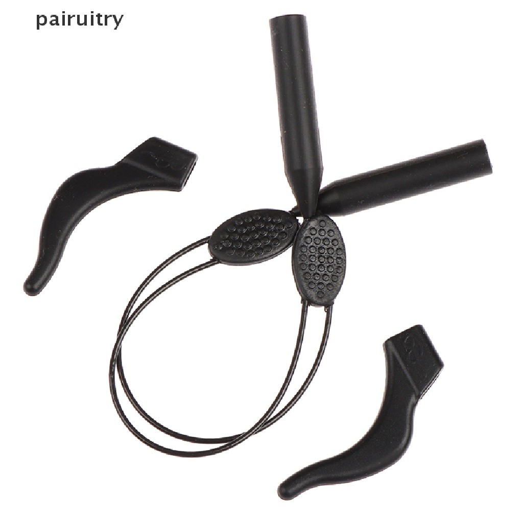 Prt 1set Tali Kacamata Olahraga Silikon Scalable String Holder Eyewear Lanyard PRT