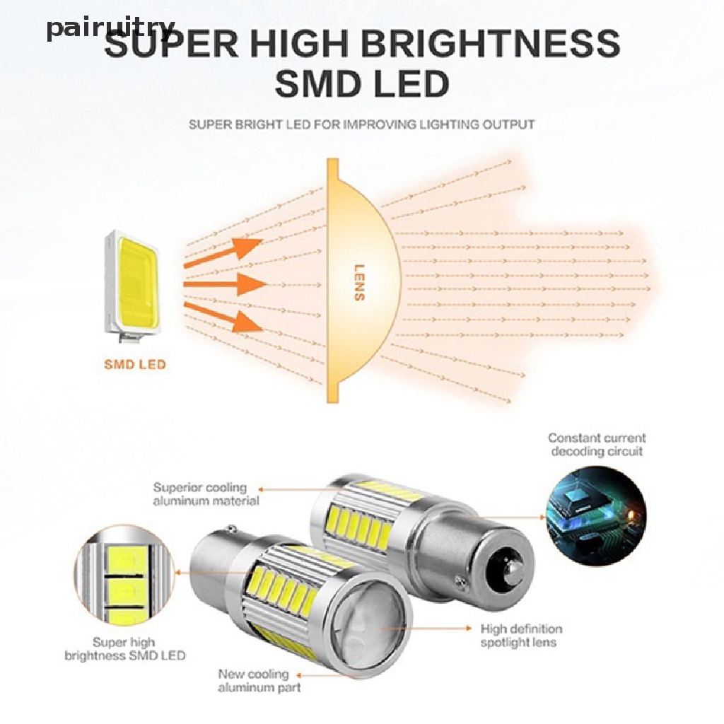 Prt 1156led Terang Auto Lampu Sein Rem Ekor Mobil Reverse Lamp Bohlam PRT