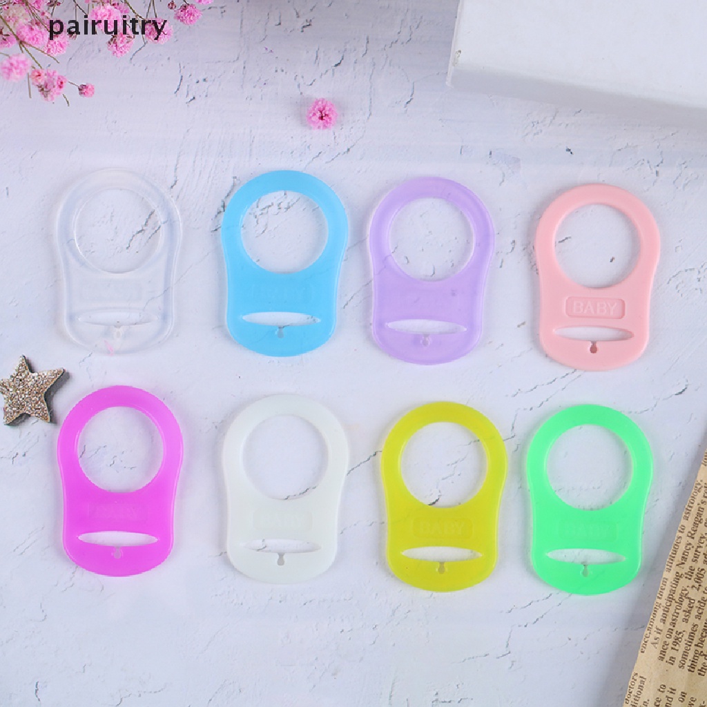 Prt 5Pcs/pack Baby Dummy Dot Holder Klip Adapter Untuk Ring Silikon Tombol PRT