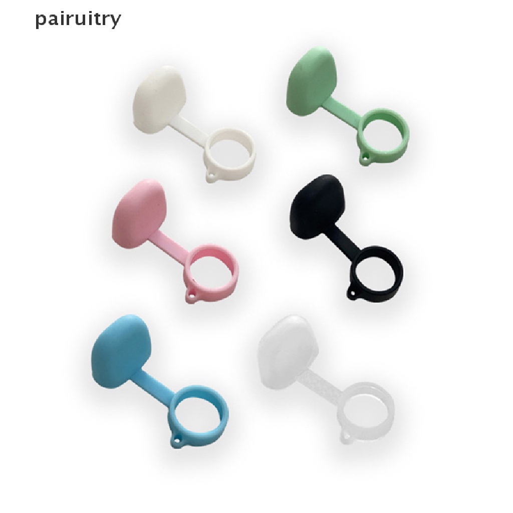 Prt 10PCS Silikon Case Cap Tahan Air Anti-Drop Gantung Cincin Dan Tali Gantung Berlaku Untuk Santai Silikon Pelindung Lengan Debu Topi Gantung Rantai PRT