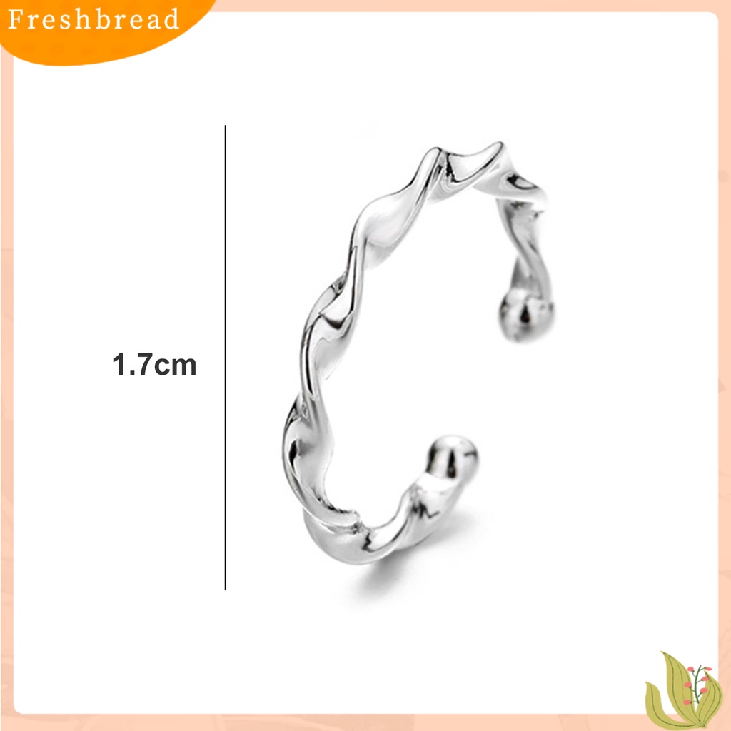 &lt; Freshbread &gt; 1Pc Klip Telinga Non-Piercing Shiny Efek Visual Semua Pertandingan Telinga Manset Wanita Kupu-Kupu Perhiasan Anting-Anting Aksesori Fashion