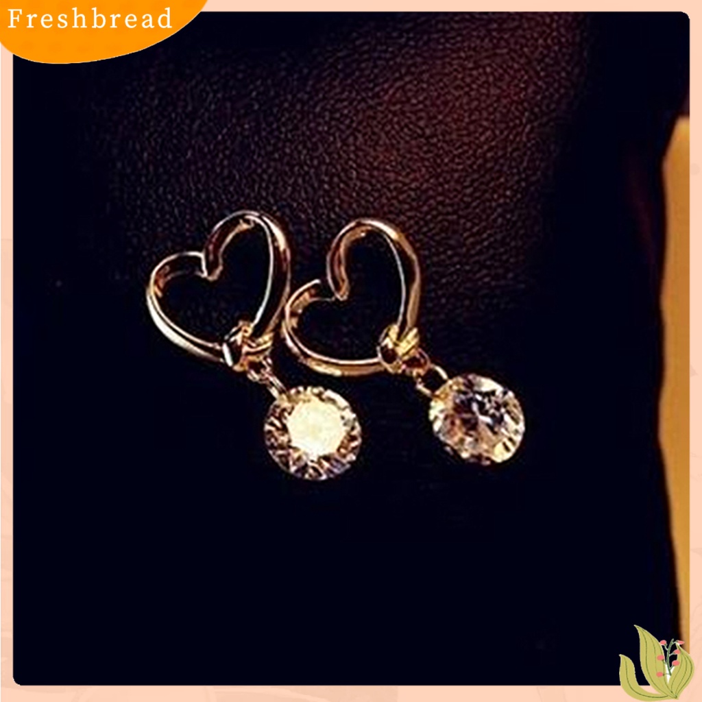 &lt; Freshbread &gt; Anting Ikatan Simpul Desain Mutiara Imitasi Perhiasan Alloy Yang Indah Hadiah Ear Stud Untuk Pesta