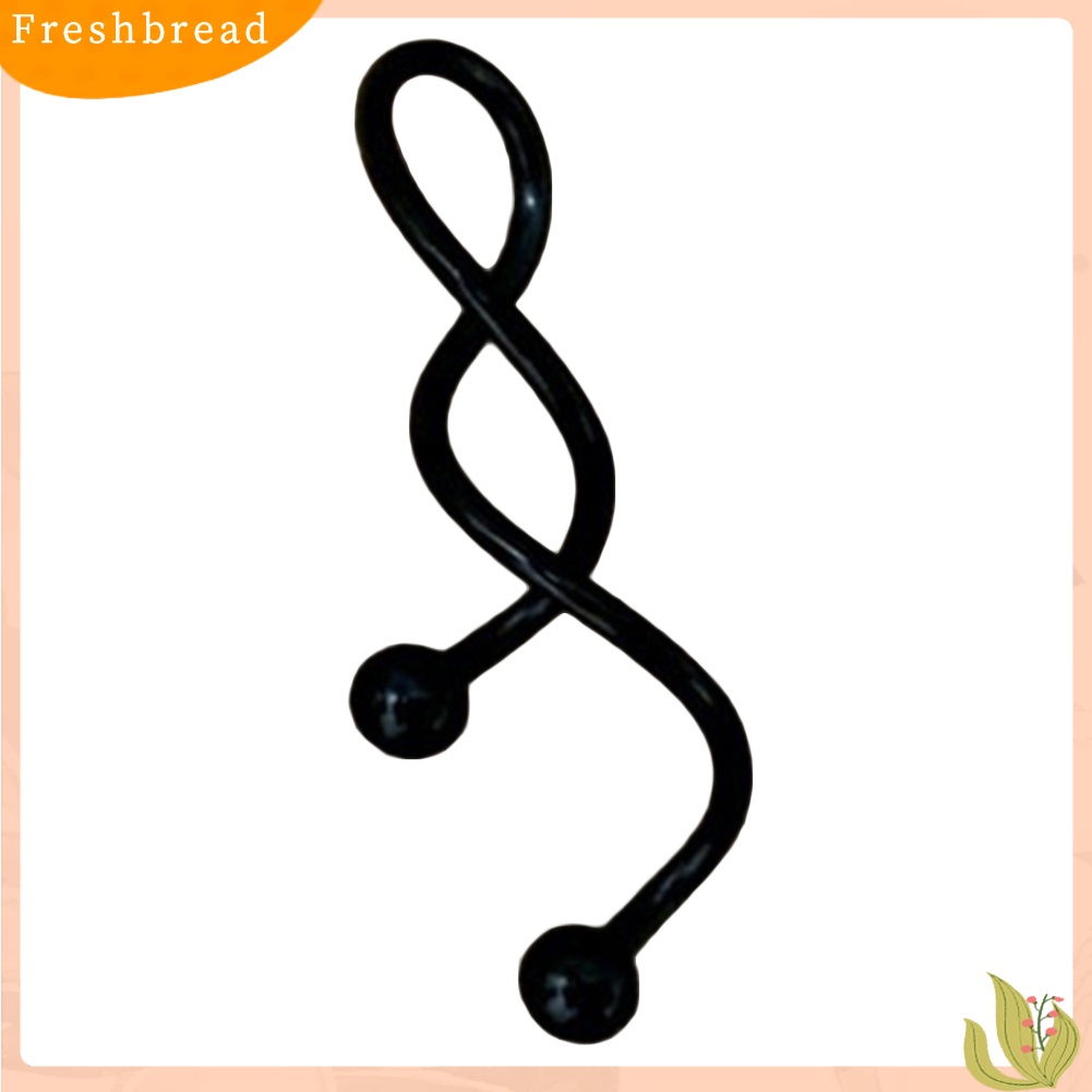 &lt; Freshbread &gt; 1Pc 14g Cool Twist Spiral Ear Industrial Barbell Belly Ring Piercing Earring