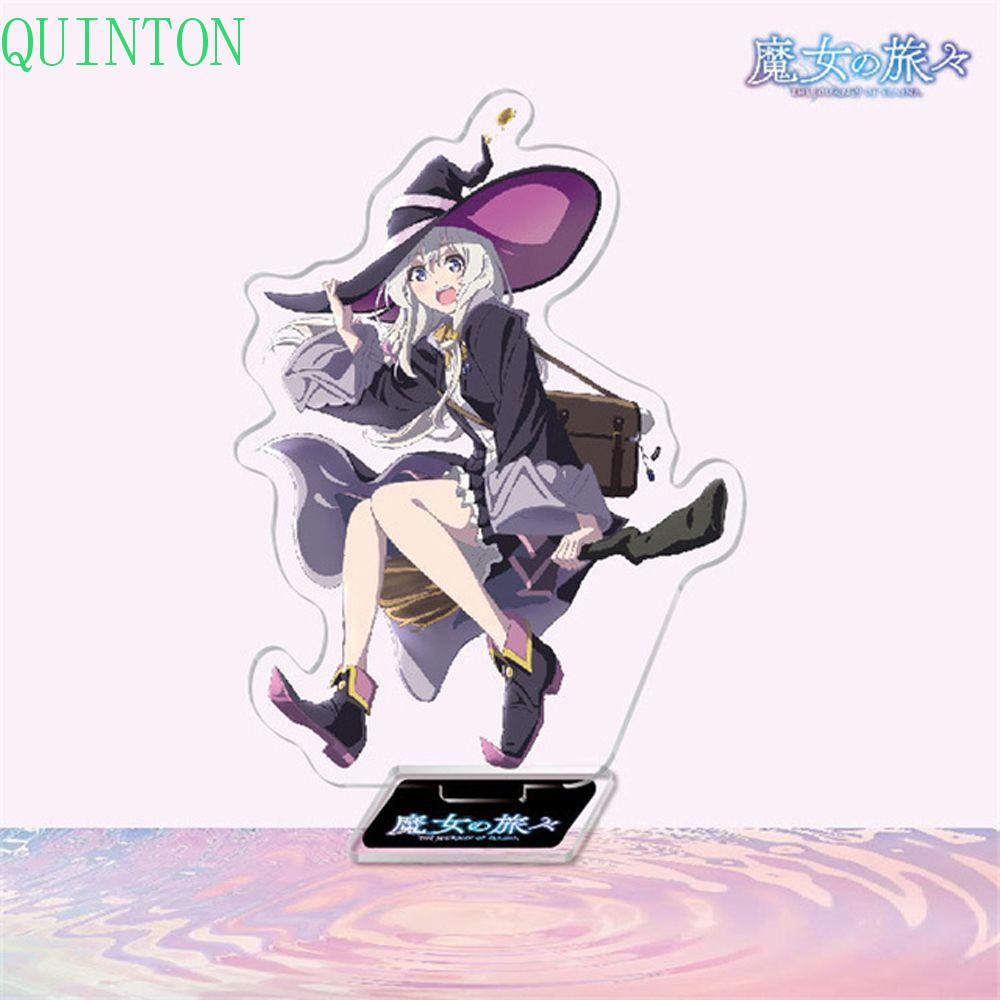 Quinton Stand Display Akrilik Transparan Desain Anime Penyihir The Journey Of Elaina