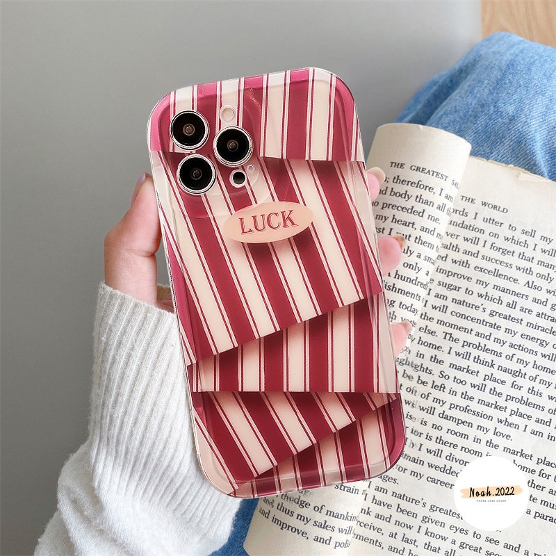 Stripe Diamond Irregular Pattern Case Oppo A15 A95 A77 A54 A77s A16E A52 A16K A92 A16s A17 A17K A55 A3s A7 A74 A5 A12E A9 A16 A57 A12 A5s A1K A53 A31 Soft Airbag Sarung Tahan Guncangan