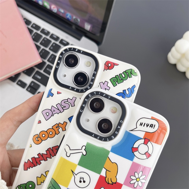 The Mouse Cute Mickey Case for Apple IPhone 14 13 12 Pro MAX 11x XS XR Jaket Bulu Angsa Mewah Aesthetic Influencer Cover