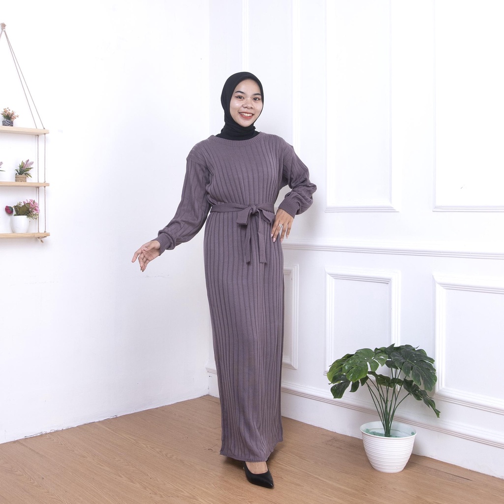 ZASKIYA - AZERA DRESS HORNET KNIT PRENIUM