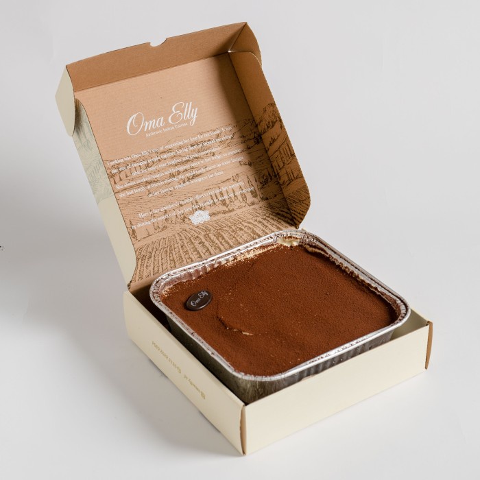 

[Ready Stock]Cod OMA ELLY KITCHEN TIRAMISU MEDIUM - KAHLUA