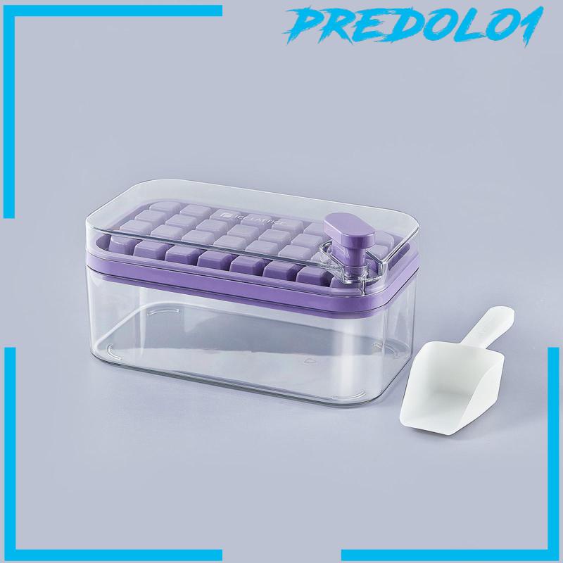 [Predolo1] Ice Tray for Freezer Easy Release Reusable Untuk Jus Dingin Minuman Kopi