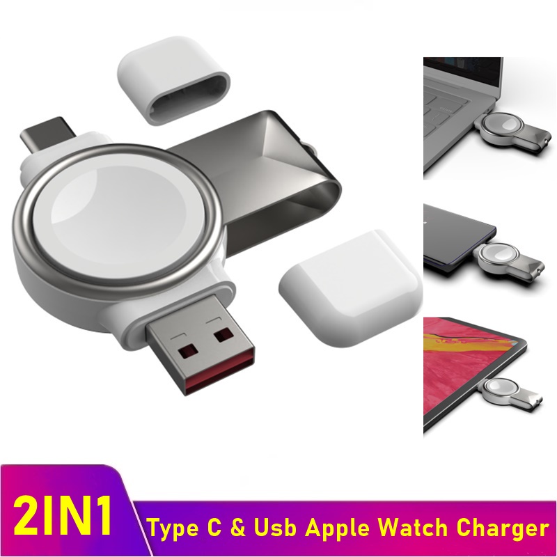 Wireless Magnetic Charger for App Watch 6 5 4 3 2 1 SE Fast Qi Charging Pad for Watch Series