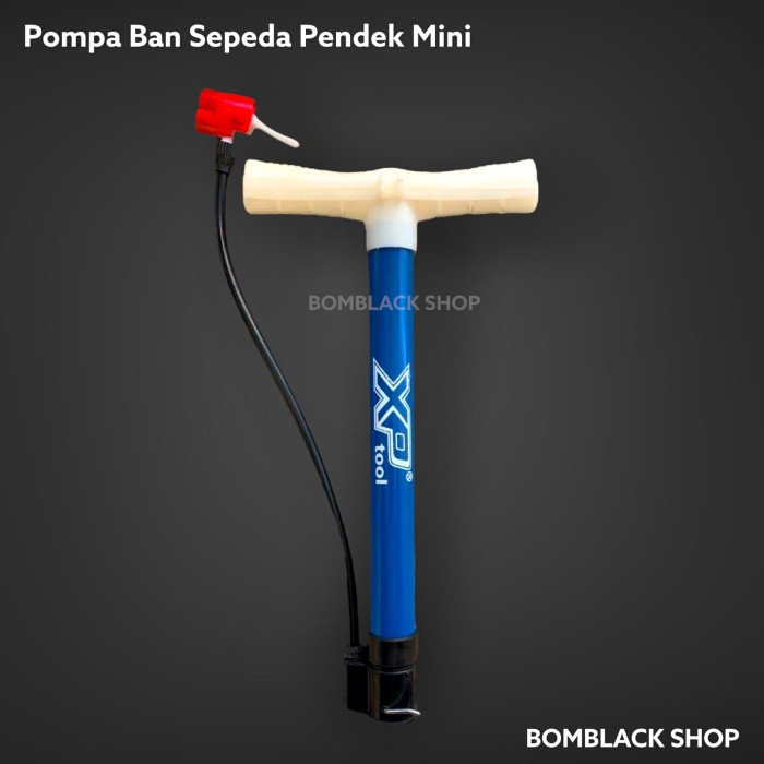 XP TOOL pompa ban kecil pompa angin manual pendek pompa sepeda pendek TERMURAH