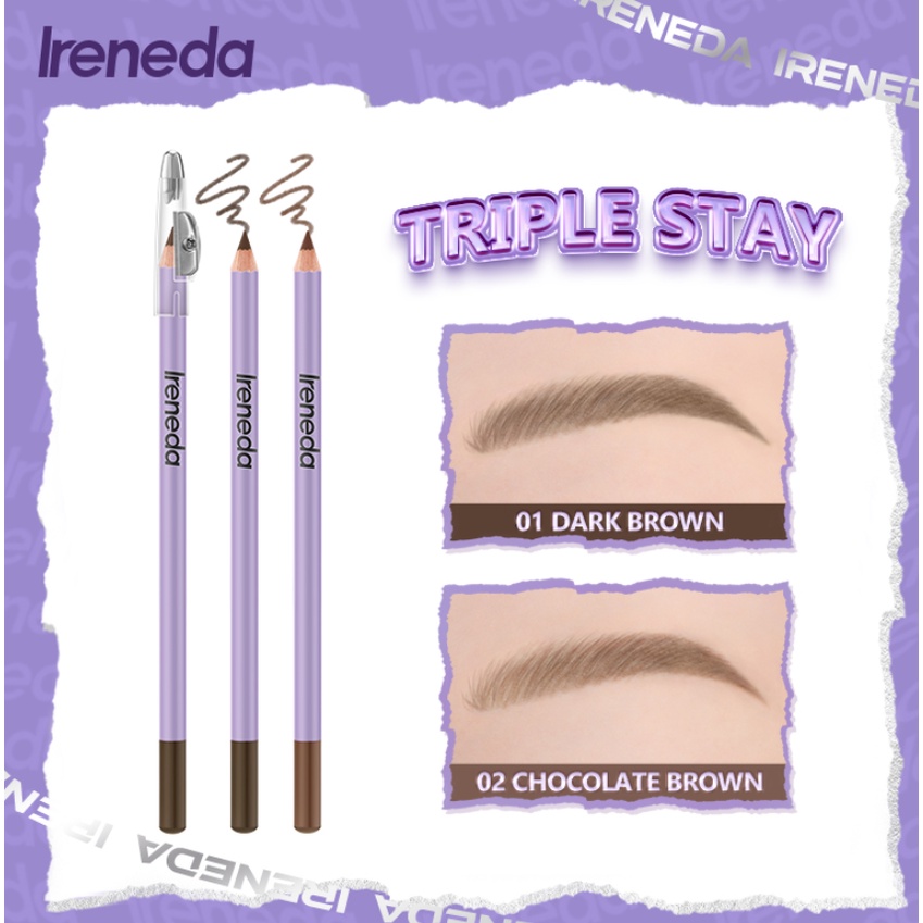 (READY &amp; ORI) IRENEDA Precision Eyebrow Pencil Pensil Alis - IR05