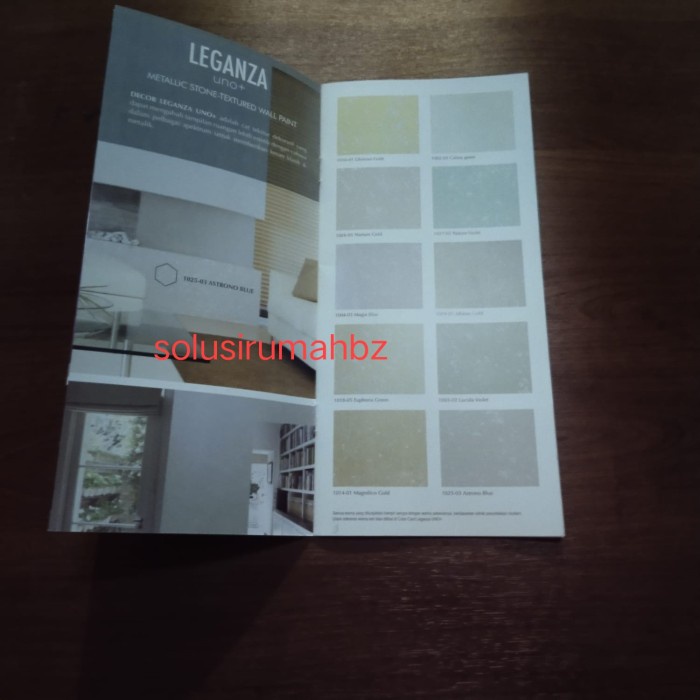 KATALOG CAT PROPAN LEGANZA SET 16HAL UNO DUO WOW STUCCO MULTI COLOR