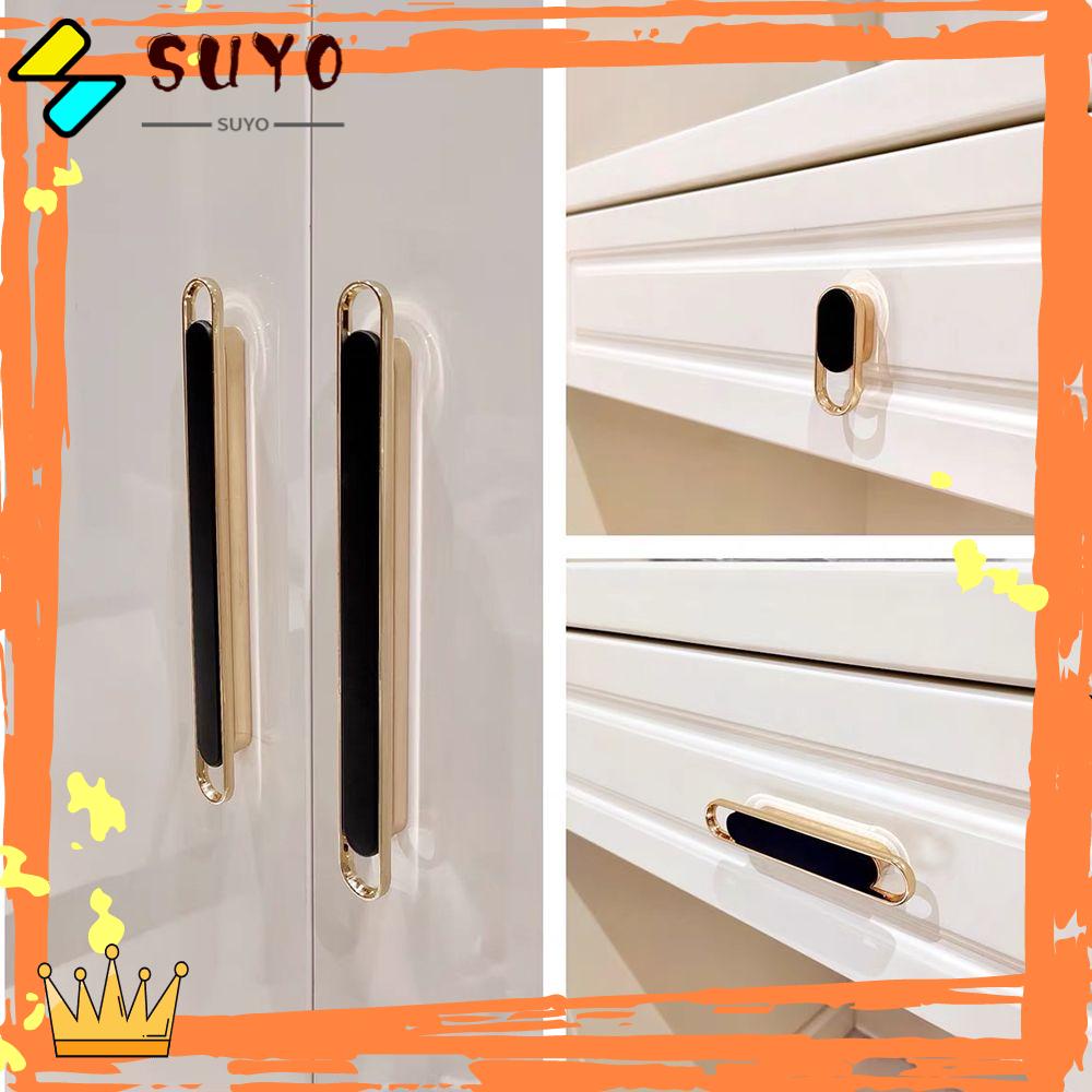 Suyo 2PCS Handle Pintu Kepribadian Dekorasi Rumah Sederhana Tarikan Lemari Kabinet