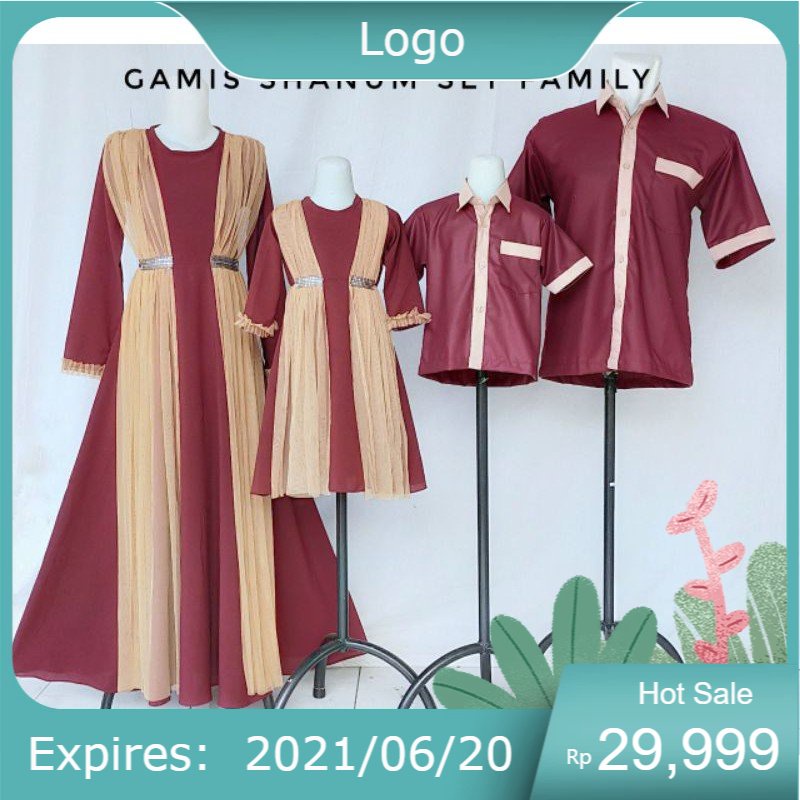 GAMIS KATUN TOYOBO SARIMBIT WARNA MAROON KOMBI COKSU