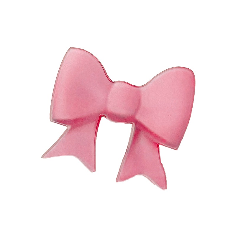 Jepit Rambut emoji emoji Lucu Cute Fashion Pink Bow Metal Hair Clip Wanita Korea emoji Hair Clip