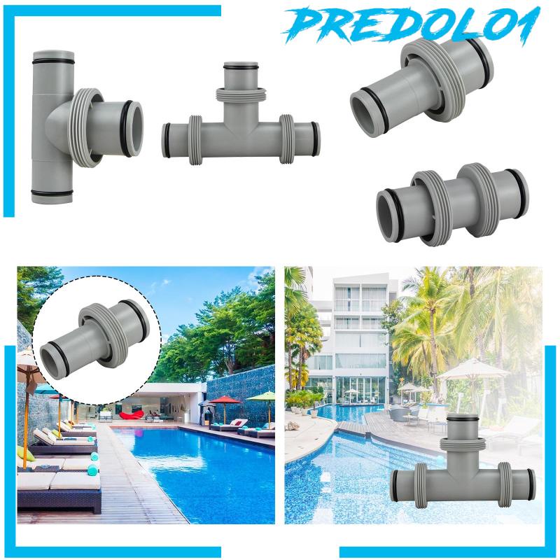 [Predolo1] Konektor Adaptor Selang Kolam Renang Pool Drain Adapter Accessories Untuk Taman Rumah