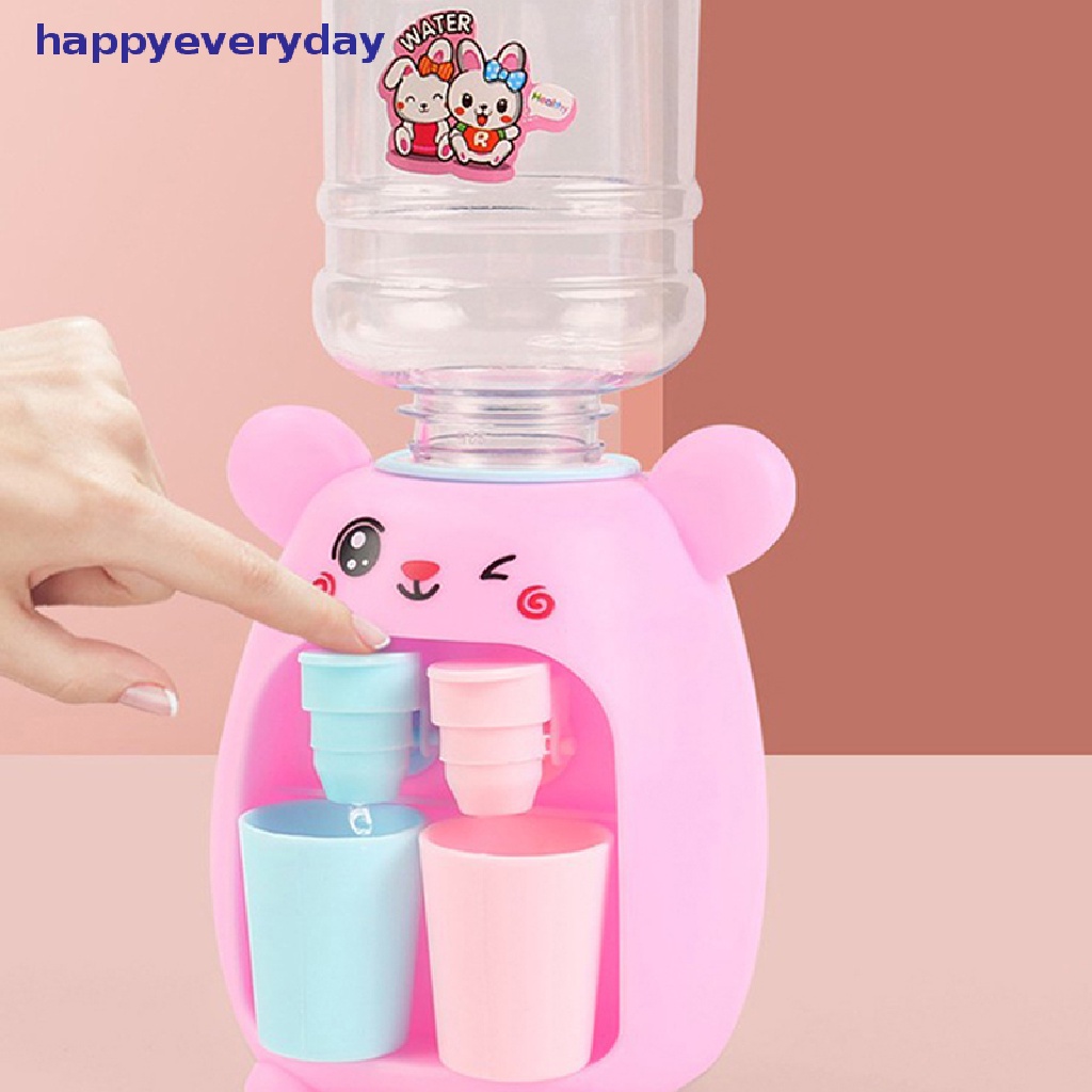 [happy] Dispenser Air Mini Untuk Mainan Anak Jus Air Minum Air Mancur Simulasi [ID]