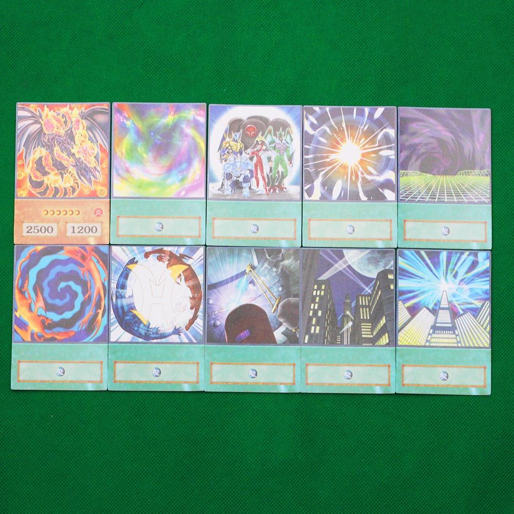 NEEDWAY Needway Yugioh Card Box-Packed DIY Card Hadiah Anak Kartu Kompetitif Blue Eyes Dark Magician Character Card Shiny Collection Hologram Card Ra Yugioh DM Yu Gi Oh Card