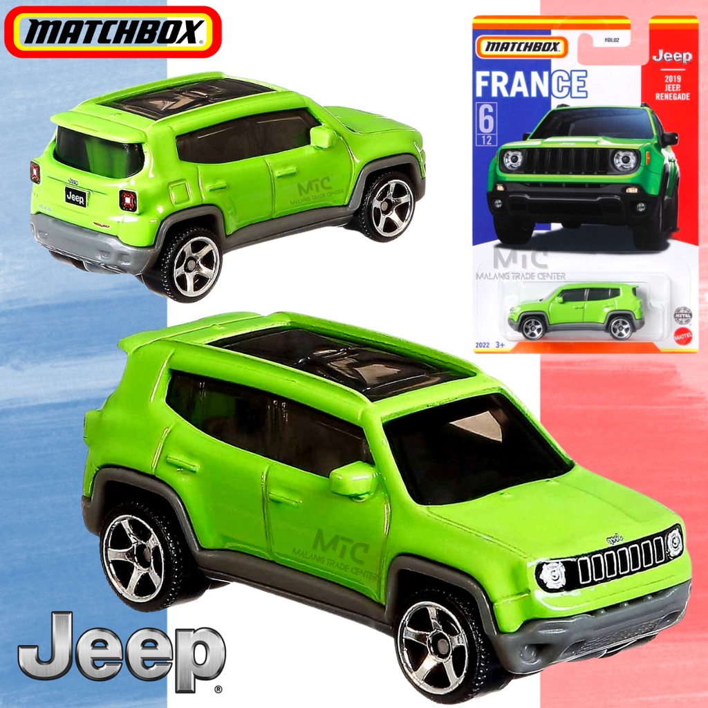Matchbox 2019 Jeep Renegade Best Of France