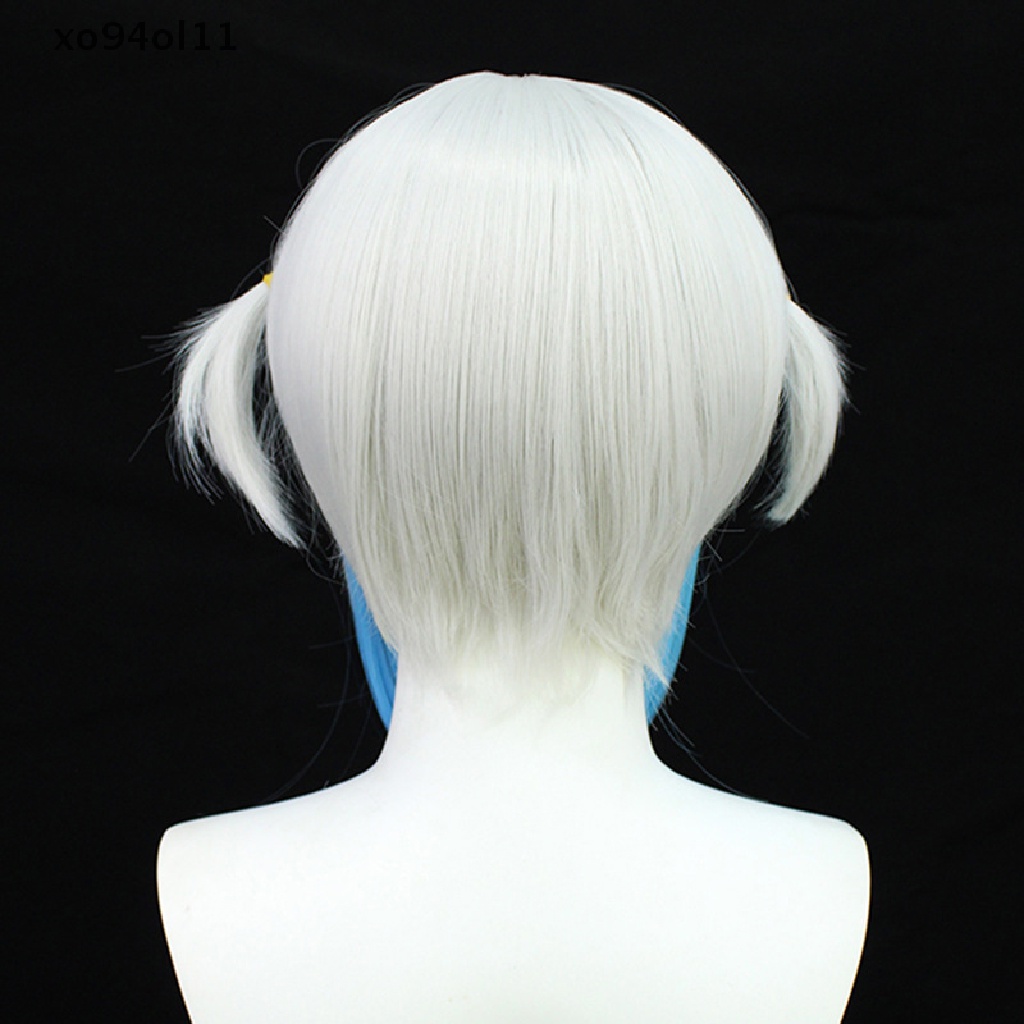 Xo 1Pc VTuber Hololive Gawr Gura Cosplay Wig Hololive Inggris Cosplay Rambut 35cm OL