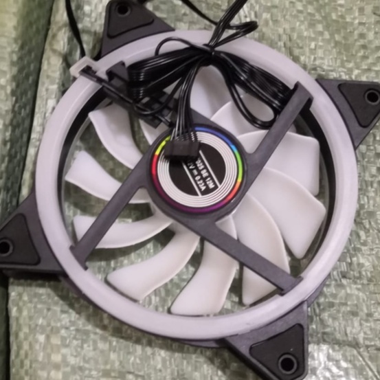 SKU-1045 FAN CASING 12CM RGB / FAN CASE RGB / FAN RGB  VN 4