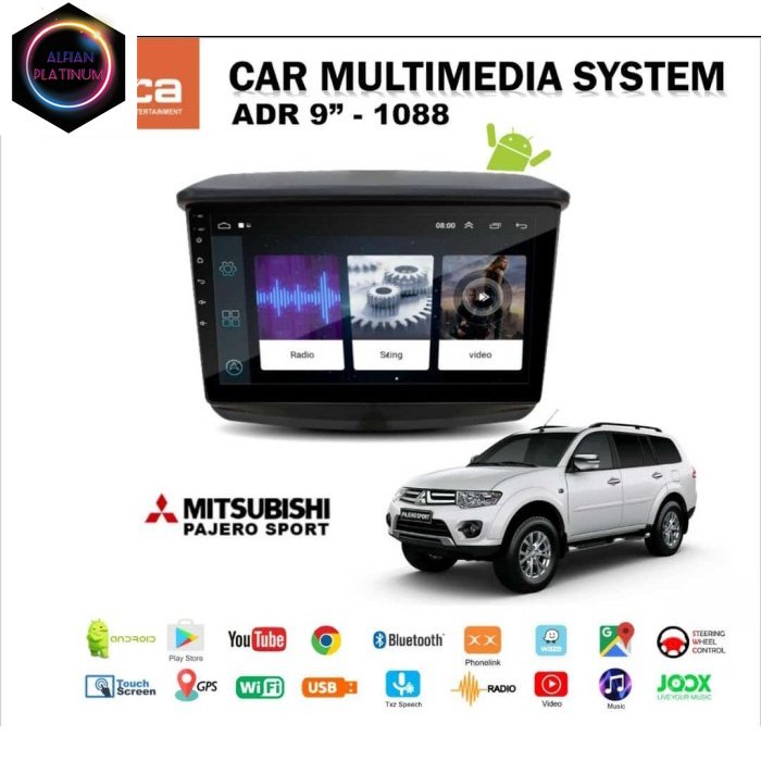 Android orca 9” pajero sport