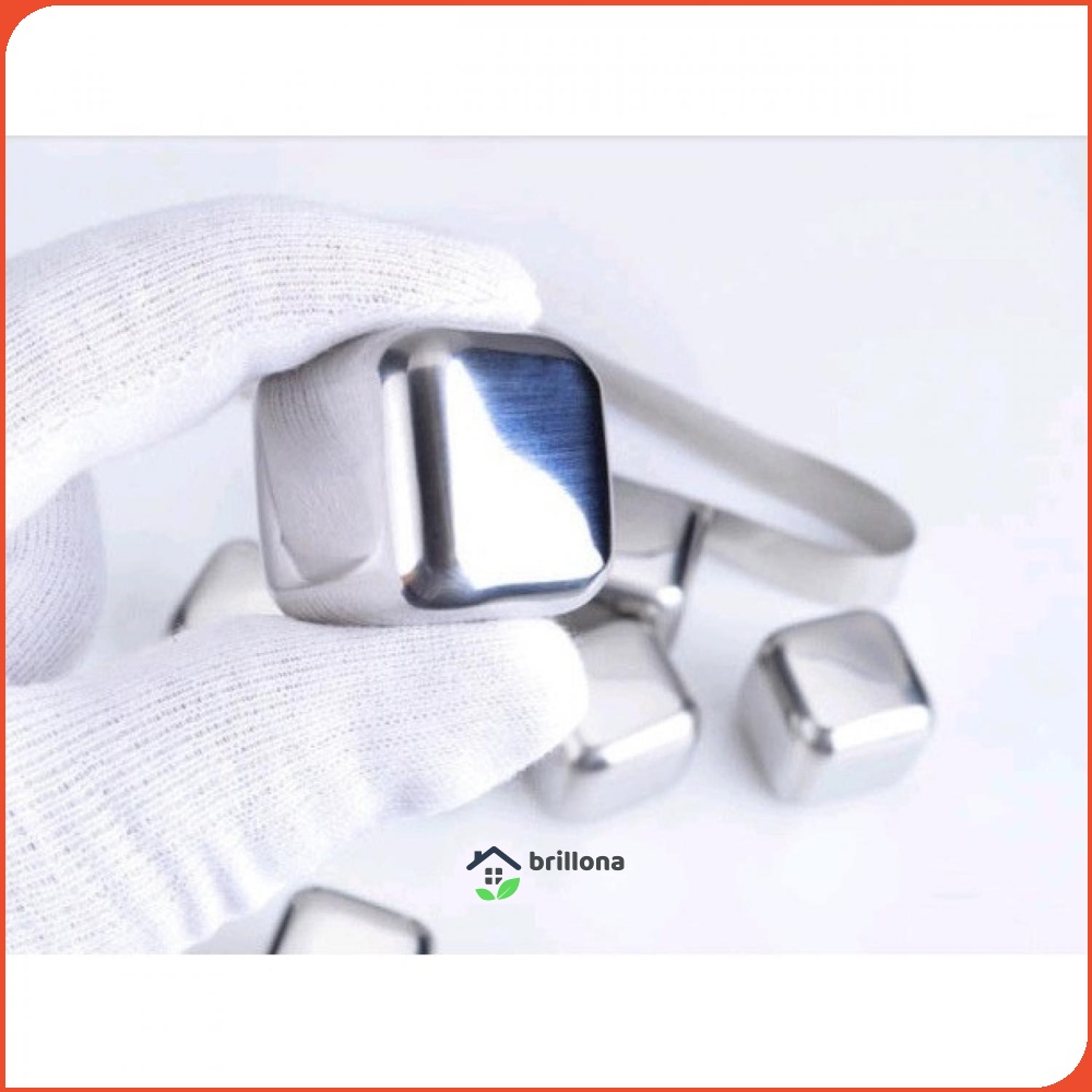 Leeseph Es Batu Reusable Stainless Steel Ice Cub - W0043