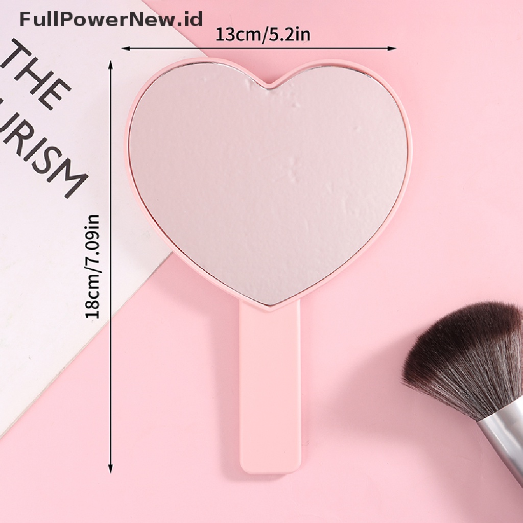 Power Handheld Eyelash Mirror Cermin Inspeksi Bulu Mata Makeup Gadget Vanity Mirror ID