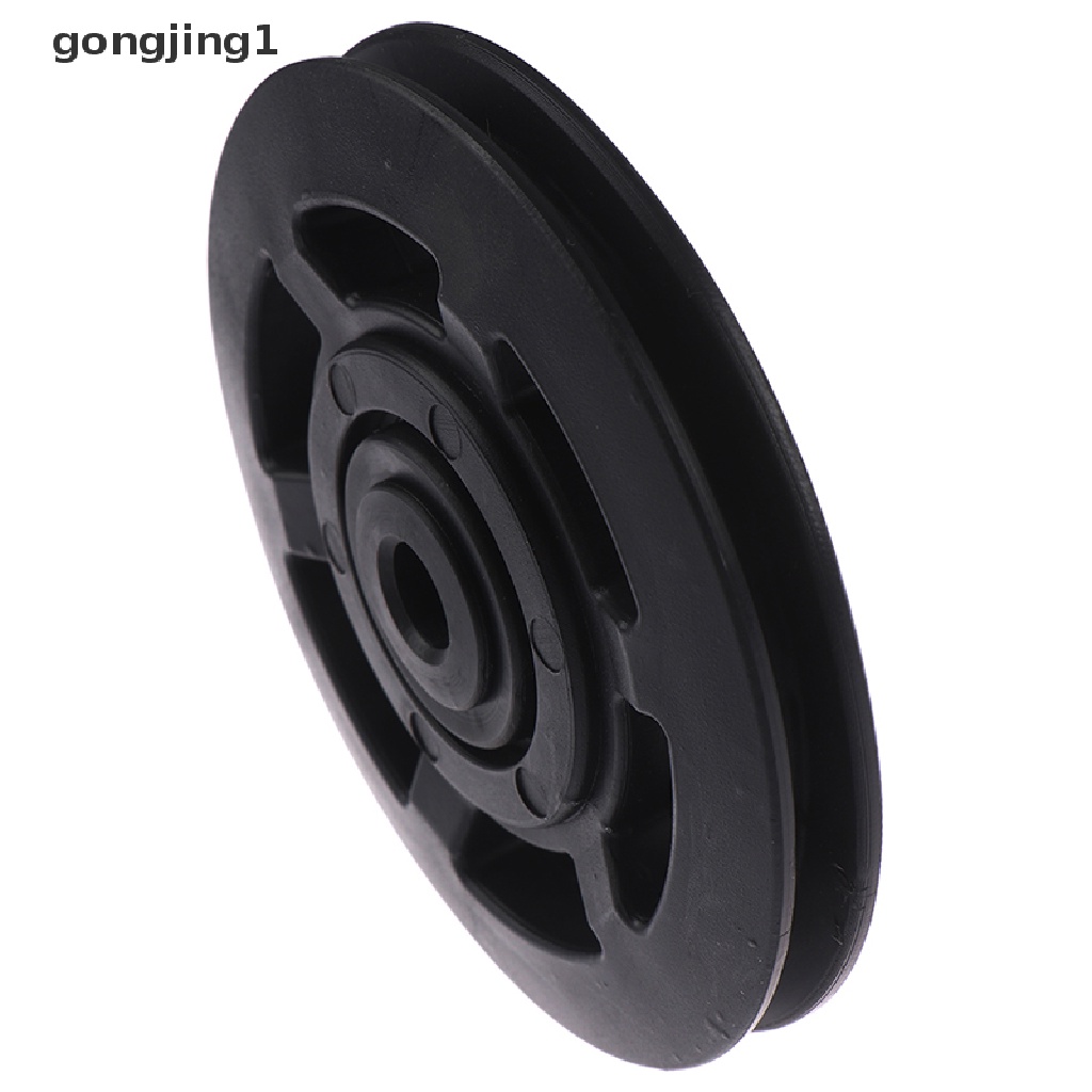 Ggg 95mm Hitam Bearing Pulley Wheel Kabel Peralatan Gym Part Wearproof ID