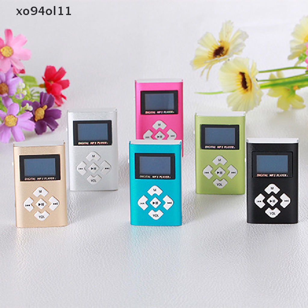 Xo Mp3 Music Player Mini Usb Portable 32Gb Kartu Inserg Slot Digitale Mp3 Player OL