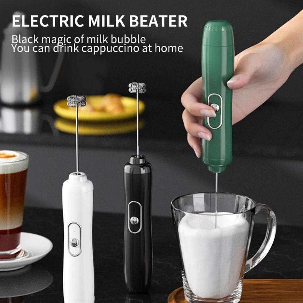 TOP Pengocok Telur Elektrik Alat Kocokan Dapur Mixer Stirrer Handheld Milk Frother