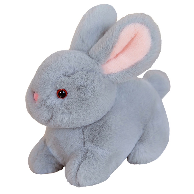 15 /20/30cm Boneka Kelinci Lucu Little White Rabbit Plush Toy Doll Rabbit Year Mascot Doll Zodiak Hadiah