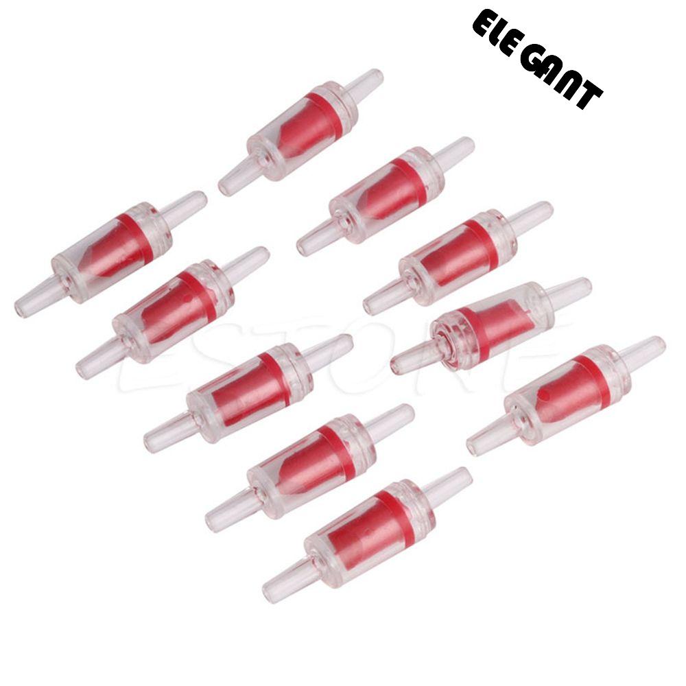 [Elegan] Check Valve 5PCS One Way Co2 System Fish Tank Aquarium Pompa Angin Rumah Tangga