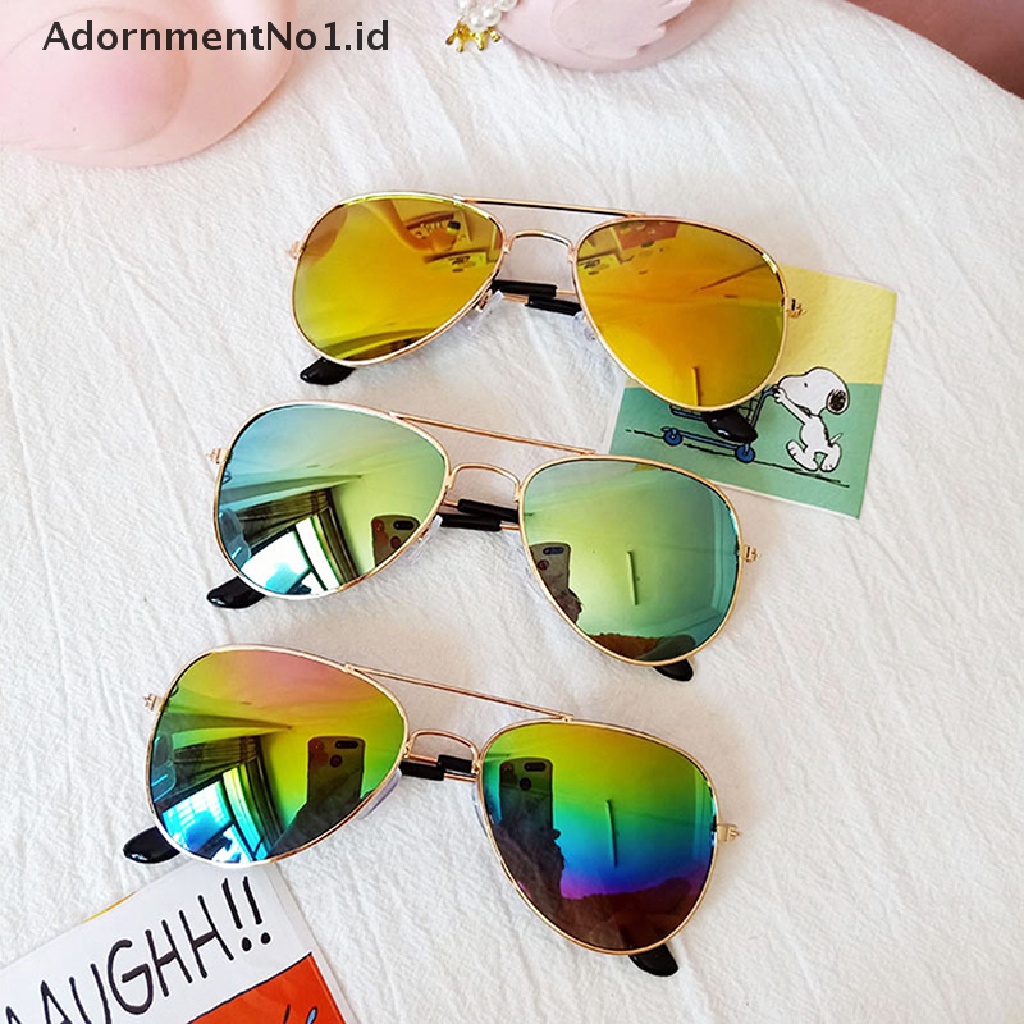 [AdornmentNo1] Unisex Anak Aviators Sunglasses Shades UV400 Fashion Classic Kids Kacamata [ID]