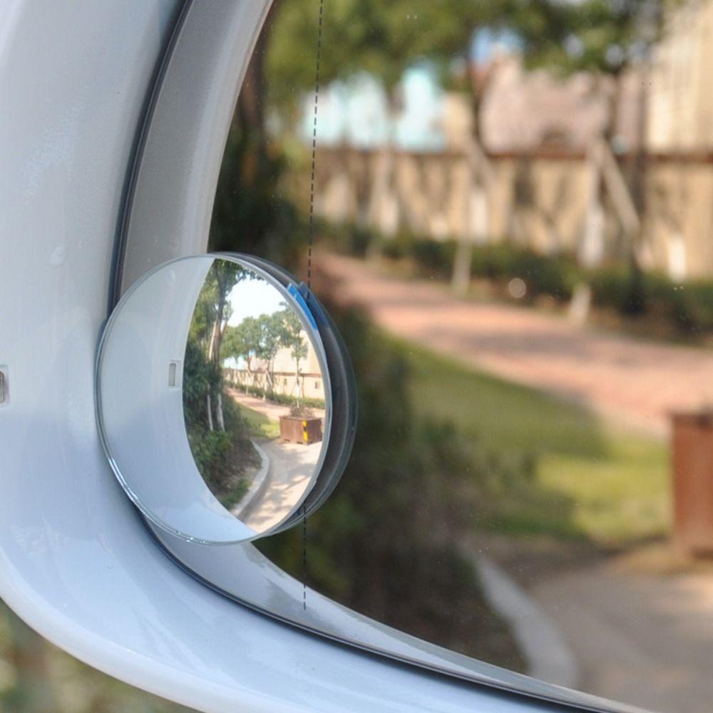 POPULAR Blind Spot Mirror Profesional Parkir Spion Spion Samping Mobil 360derajat