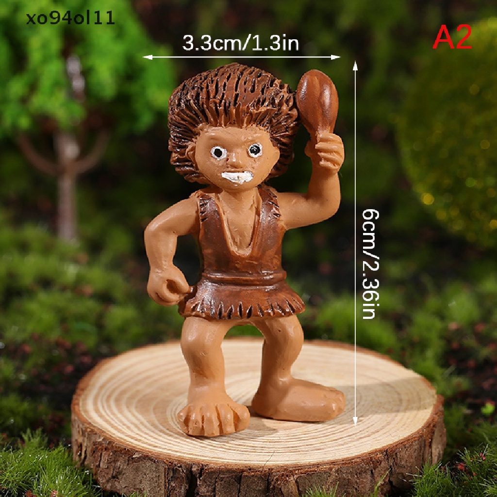 Xo Simulasi Hominid Ornamen Miniatur Peri Taman Rumah Rumah Dekorasi OL