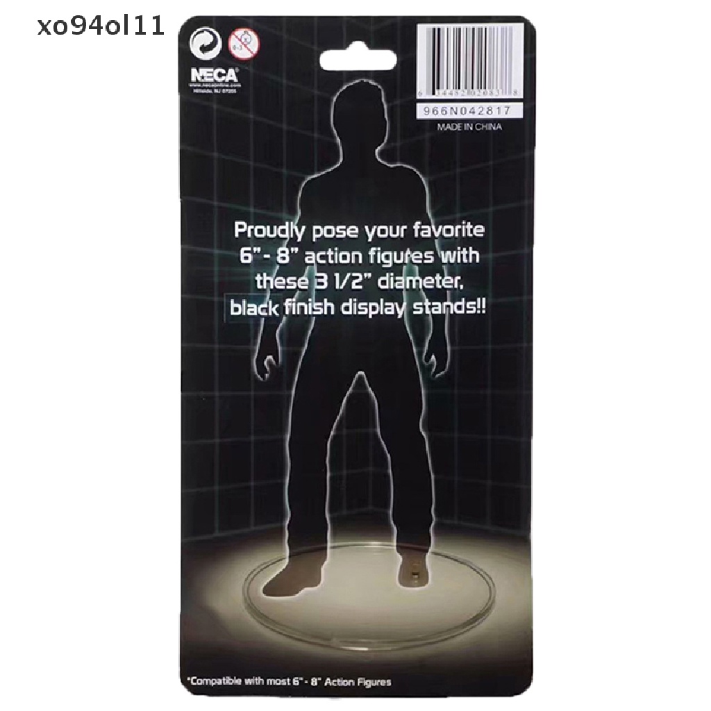 Stand Display Figure XO Kompatibel Dengan Action Figure 6 &quot;-9&quot; Terbanyak Hitam/Putih Isi 10pc OL