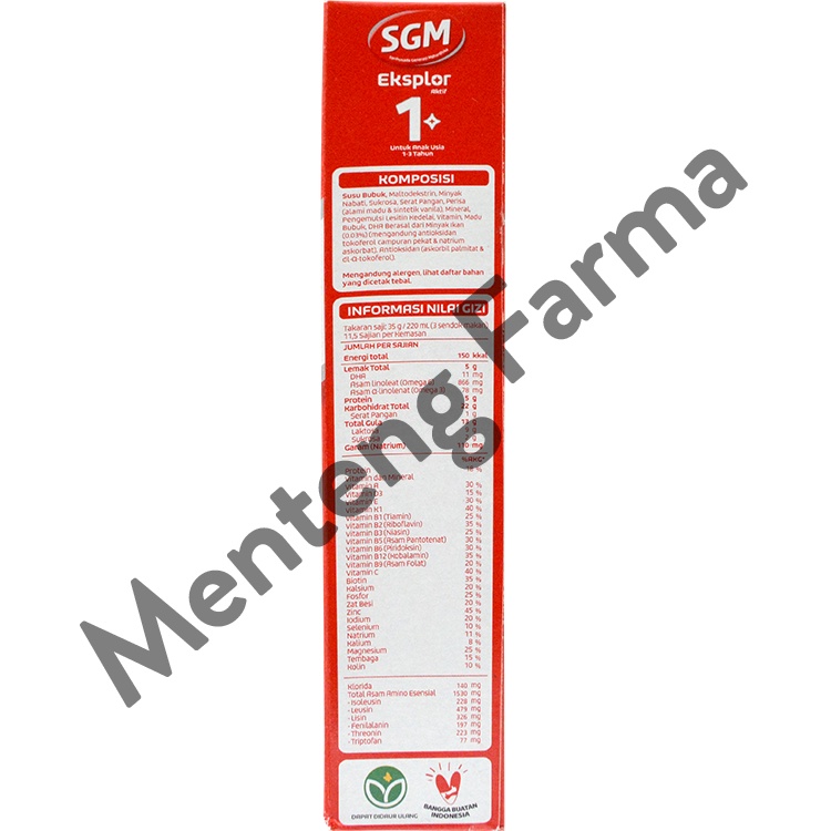 SGM Eksplor 1 Plus Madu 400 Gram