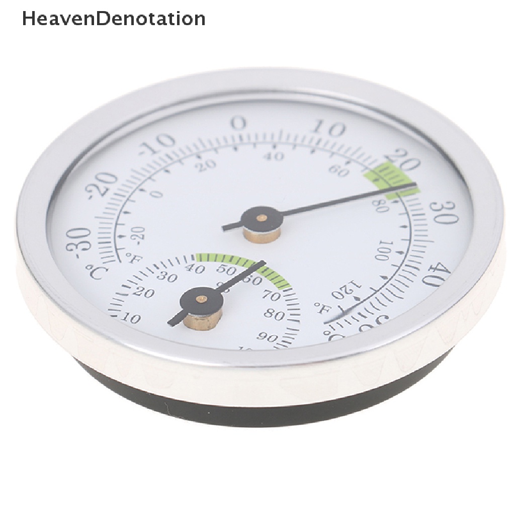 [HeavenDenotation] Termometer &amp; Hygrometer Ana Rumah Tangga Yang Dipasang Di Dinding Untuk Ruang Sauna Household HDV