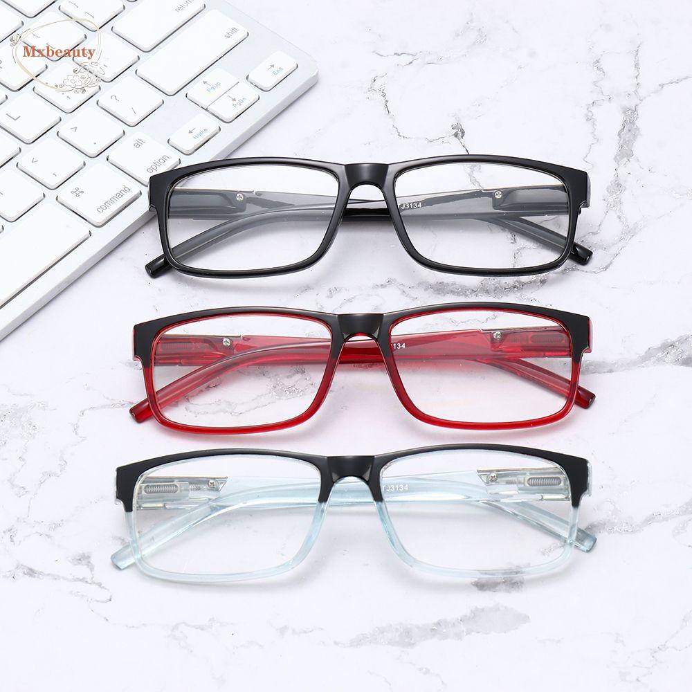 MXBEAUTY Presbyopia Eyeglasses Portable Outdoor Vision Care Parents Gift Ultralight Read Magnification Hyperopia Eyewear