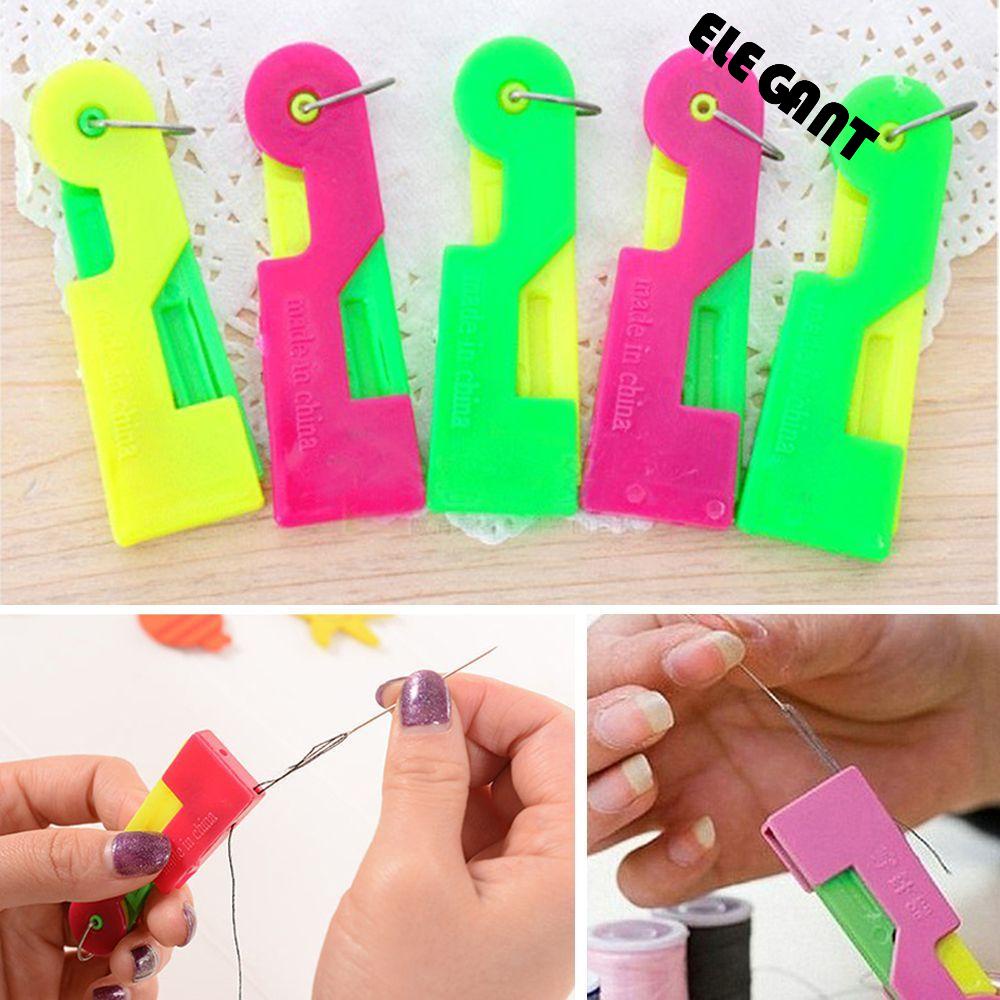 [Elegan] Alat Panduan Benang New Top Item Lansia Pakai 5pcs Jarum Jahit Otomatis Praktis